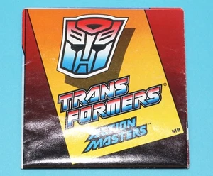 TRANSFORMERS G1 CATALOG KATALOG 1989 BOX INSERT CHECKLIST HASBRO USA - Imagen 1 de 7