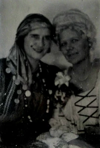 New York Women Tintype Photo Van Gogh Artist Costume Ball Drake Hotel 1936 - Picture 1 of 4