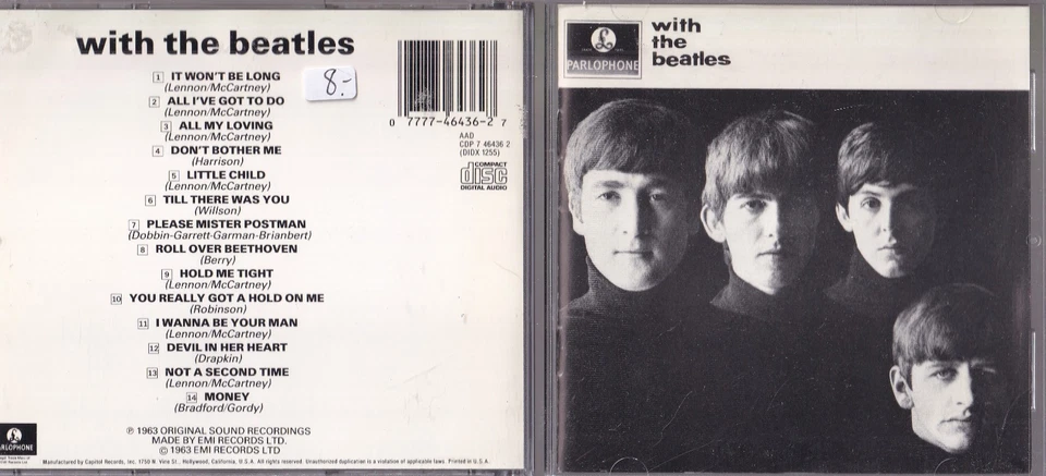 The Beatles – With The Beatles CD Capitol Records - Bild 1 von 1