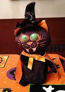 Dandee Años 90 Halloween Iluminado Baile Scaredy Cat Canta Boogie Fever 10" ¡Funciona! - Imagen 1 de 11