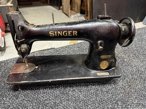 Antique Industrial Singer Sewing Machine Model 300-2 Serial # AE301907 - Picture 1 of 22