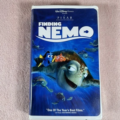 Disney Pixar Finding Nemo VHS 2003 VG Tested Animated Kids Movie - Image 1 of 3