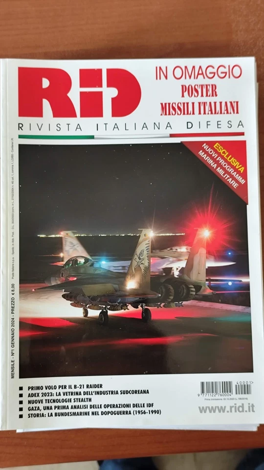 RID - Rivista Italiana Difesa - N° 1 Gennaio 2024 - Immagine 1 di 1