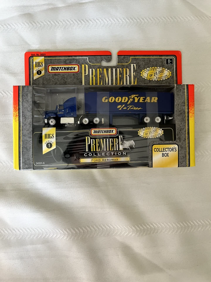Matchbox Premiere Collection Diecast Goodyear Semi Truck - Image 1 of 1