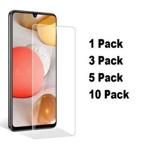 Tempered Glass, Samsung Galaxy A42 5G Anti Scratch Bubble Free Scratch Resistant - Picture 1 of 1