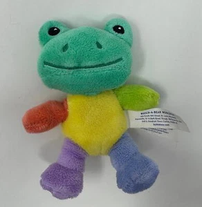 Build a Bear Hoppy Frog 5" Block Colors Golden Mystery Egg Plush Workshop Mini - Picture 1 of 4