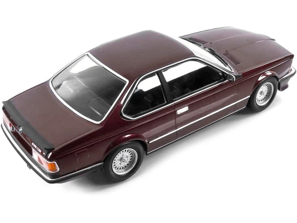 1982 BMW 635 CSi Red Metallic 1/18 Diecast Model Car by Minichamps - Image 1 of 3