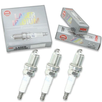 3 шт лазерных иридиевых свечей зажигания NGK для Mitsubishi Mirage 2014-2020 годов выпуска 1,2 л L3 yn - Изображение 1 из 4