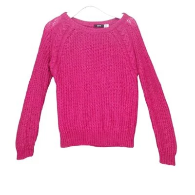 Suéter BDG URBAN OUTFITTERS Mujer Talla S Mohair Grueso Tejido Abierto Frambuesa Foto 1 de 4