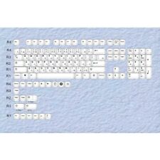Minimalist Style Keycaps PBT 135 Keys Cherry Profile Mechanical Keyboard Caps
