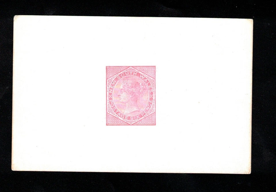 Nueva Gales del Sur SG #216P Prueba de troquel extra fina en color emitido en tarjeta esmaltada Foto 1 de 1