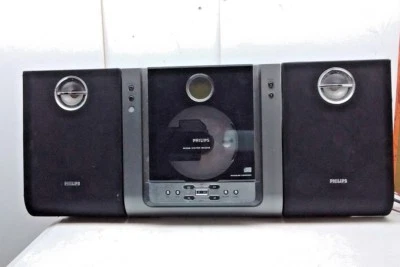 Philips Micro System MC235B Music FM/AM CD Player Wall Mountable - Black - Image 1 of 4