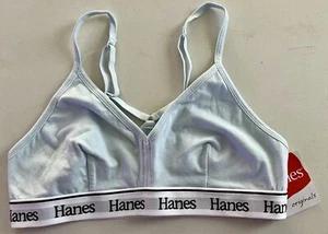 Hanes Originals Comfywear Women's Sleep Crop Bralette Shelton - Picture 1 of 7
