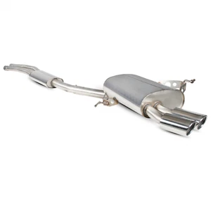 BMW E90 E91 E92 325/328/330 Scorpion 2.5" Catback Exhaust Polished Monaco Tip - Picture 1 of 7