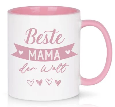 Tasse Best MAMA der Welt - Idée cadeau pour maman - Cadeau d'anniversaire - C... - Photo 1/4