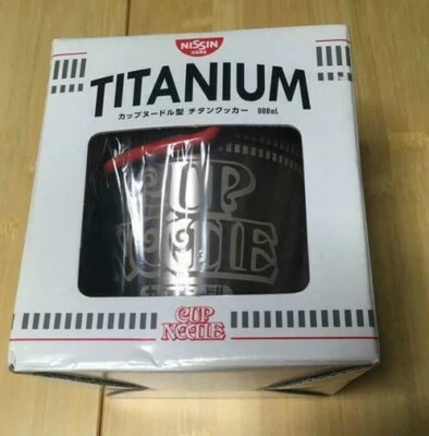 Nissin & Snow peak Cup  Japanese food style SCS-070NI Cup noodle cooker - Image 1 of 3