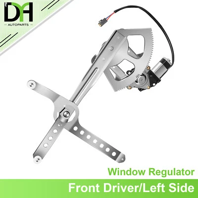 Front Left Driver Power Window Regulator W/ Motor For GMC K3500 Yukon 1992-2000 Foto 1 de 4