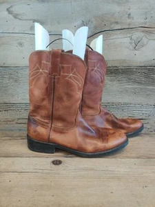 DURANGO PEANUT GRIZZLY ROPER HERREN LEDER WESTERNSTIEFEL Größe 12D - Bild 1 von 5