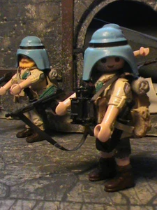 PLAYMOBIL CUSTOM COMANDO SAS (AFRICA-1941)  REF-0111 BIS - Bild 1 von 8