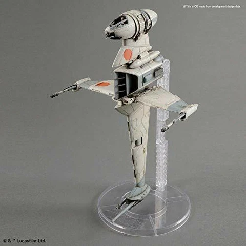 Bandai Hobby Star Wars B-Wing Starfighter "Star Wars" 1/72 White (BAN230456) Cover