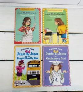 Junie B Jones Lot Of 4 Books Children's Paperback - Picture 1 of 12