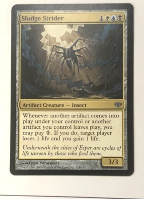 Sludge Strider 126/145 Conflux MTG Magic the Gathering NEAR MINT NM - Image 1 of 2