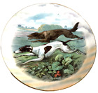P1 Rare Vintage Triple Crown Germany Running Dogs Plate 10 ?Decorative Animal