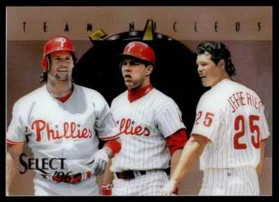 1997 Select Team Nucleus Jefferies/Daulton/Dykstra Philadelphia #10 . - Image 1 of 2