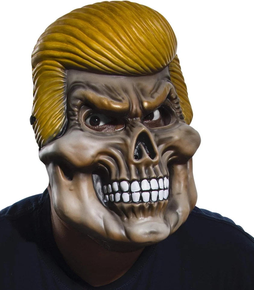 Death Dealer Plastic Mask New World Disorder Purge Halloween Costume Accessory - Image 1 of 1