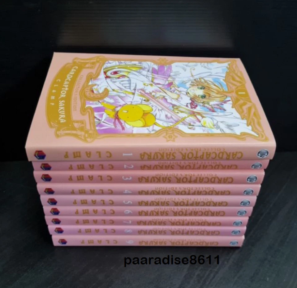 Cardcaptor Sakura Collection Edition Manga By CLAMP Vol. 1-9 English Version NEW - Image 1 of 4