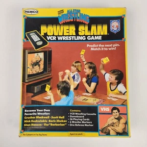 Vintage Remco AWA Verne Gagne All Star Power Slam VCR VHS Wrestling Game 1986 - Picture 1 of 12