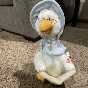 Mother Goose Animated Talking 14" Plush Nursery Rhyme Books are Fun - Picture 1 of 5