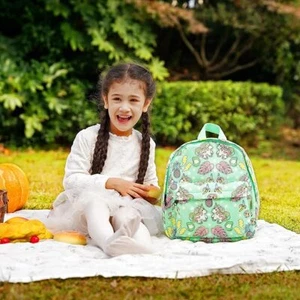 GAGAKU Kinderrucksack mit Brustgurt Gepolsterter Rücken & Griffe Kinder Rucksack - Bild 1 von 7