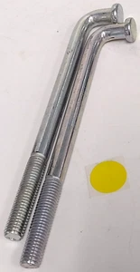 NAVISTAR METRIC J-BOLTS M10 X 185MM STEEL MATERIAL 1.5 THREAD 3613329C2 LOT OF 2 - Picture 1 of 5