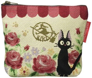 Gobelins Pouch Ghibli Kiki's Delivery Service Jiji Marushin Square Made in Japan - Picture 1 of 2