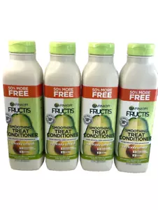 Lot of 4-Garnier Fructis Smoothing Treat Conditioner Avocado Extract 17.7oz -New - Picture 1 of 2