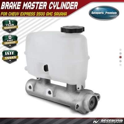 Brake Master Cylinder w/ Reservoir for Chevy Express 3500 GMC Savana 3500 03-07 - Image 1 of 4