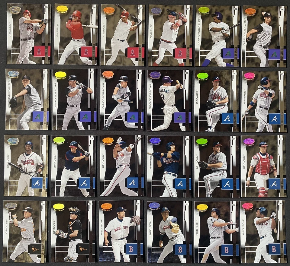 2003 Leaf Certified Materials - Baseball Cards - Complete Your Set - You U Pick - Image 1 of 1