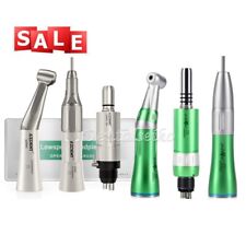 Dental Surgical Straight Low Speed Handpiece Contra Angle Air Motor Kit 4Hole