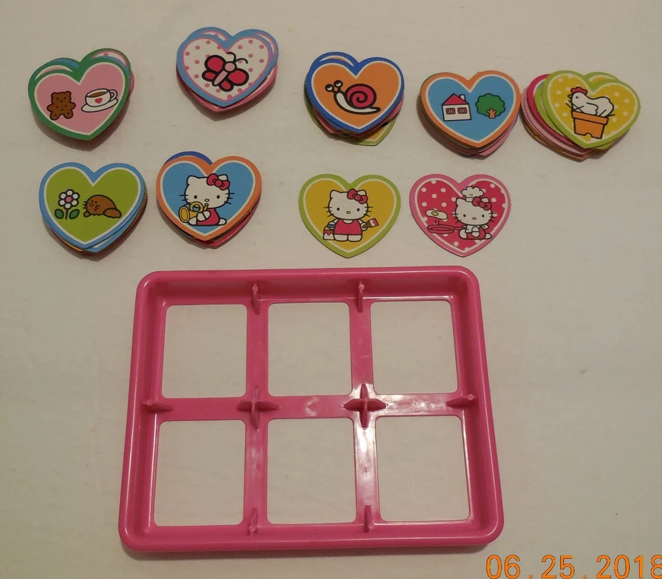 Juego de Memoria Hello Kitty Juego Repuesto Piezas y Repuestos Extra Foto 1 de 1