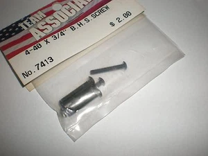 ASSOCIATED 7413 vis 4-40 x 3/4 BHS (x6) - Picture 1 of 1