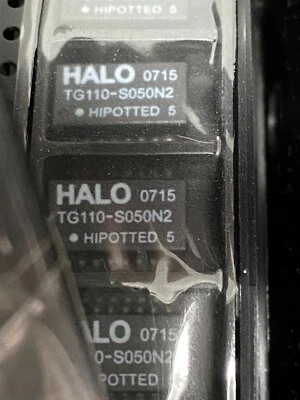 TG110-S050N2 - HALO - LOTE 87 piezas, transformador Eth de 10/100 Mbit/s Foto 1 de 3