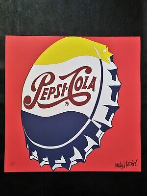 Andy Warhol - Litografia, Certificato (Andy Signed, Pop Art, Wall Art)60 X 60cm. • 75€
