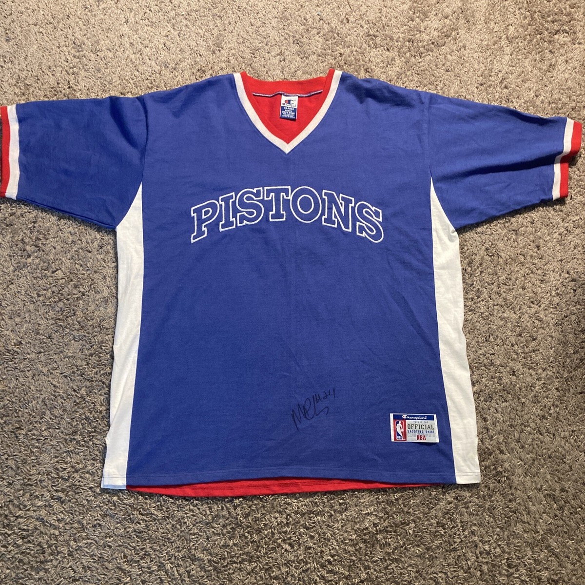 古着 90年代 チャンピオン Champion NBA DETROIT PISTONS