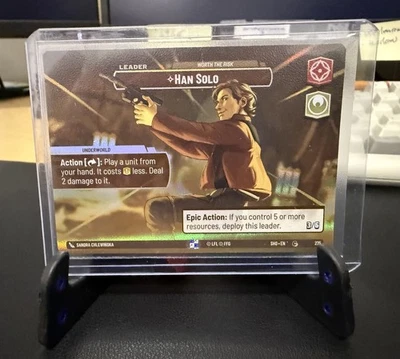 Vitrina ilimitada de Star Wars Han Solo vale la pena el riesgo  Foto 1 de 4