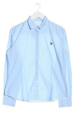 US POLO ASSN Camisa de manga larga Mujeres Camisa de vestir Talla EU 42 azul - Imagen 1 de 4