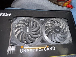 MSI GeForce RTX 3060 VENTUS 2X 12G OC 12GB GDDR6 Graphics Card GPU - Great - Picture 1 of 4