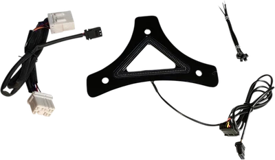 Luz de freno de respaldo LED negra Custom Dynamics 1996-2017 Harley Softail Touring Foto 1 de 2