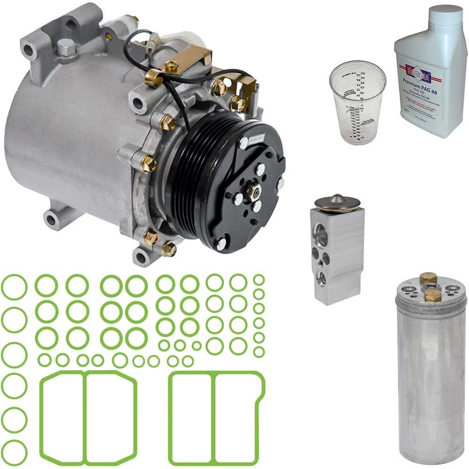 Compresor de aire acondicionado Omega con kit de reparación de aire acondicionado para Mitsubishi Galant 199-2003 Foto 1 de 1