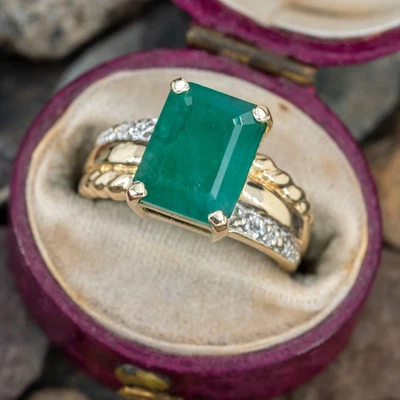 Anello nuziale in argento sterling 925 con diamanti creati in laboratorio... - Immagine 1 di 4